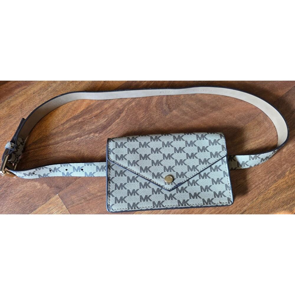 Michael Kors Gray Belt Bag